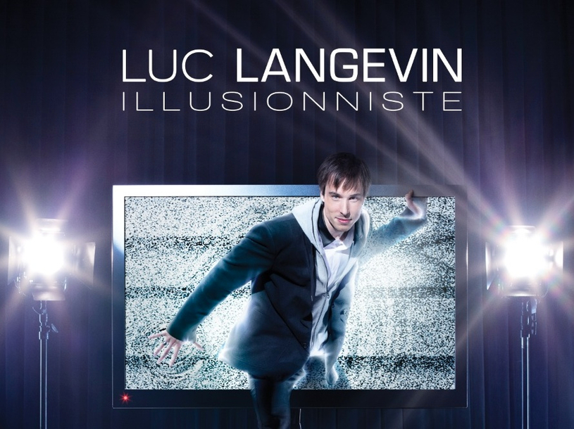 Luc Langevin à Joliette avec son premier spectacle, « Réellement sur scène »
