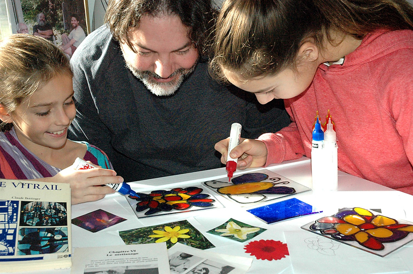 Philippe Bettinger : premier artiste du projet Polyval’art 