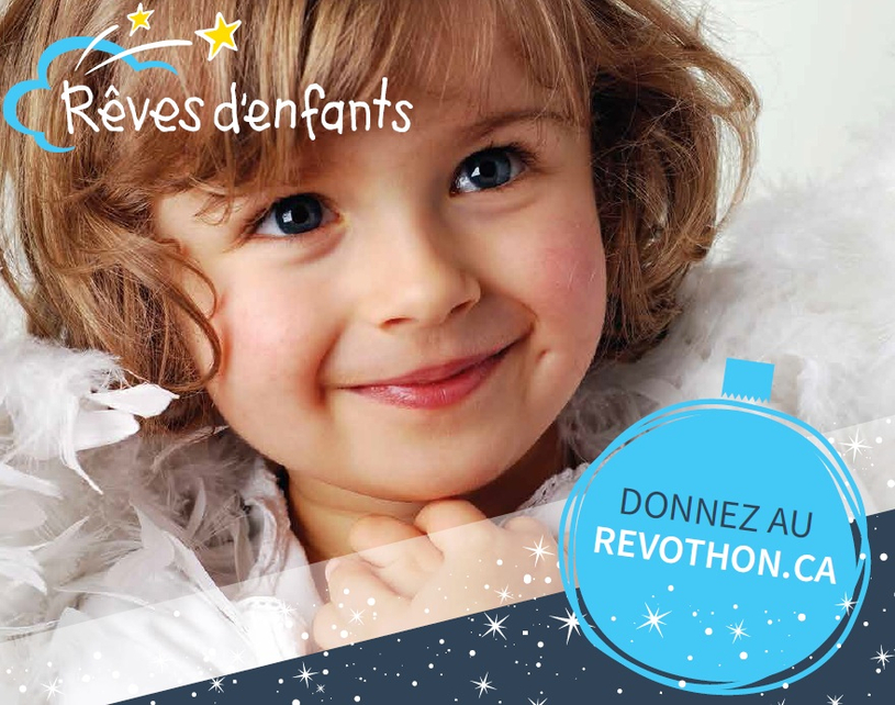 Le Rêvothon de la Fondation Rêves d’enfants est de retour 