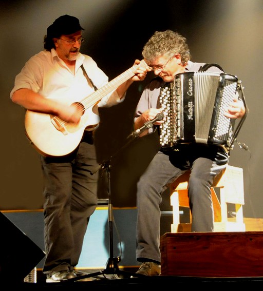 Le duo Rue Lepic au CRAPO