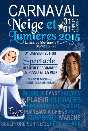 Le carnaval de Sainte-Émélie approche à grand pas