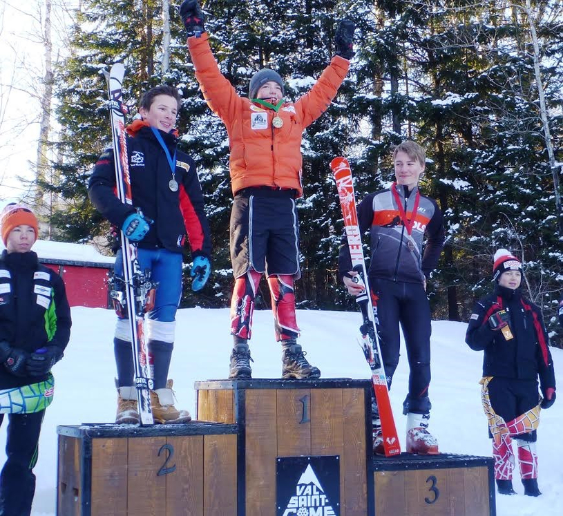 L’or pour Anthony Bibeau