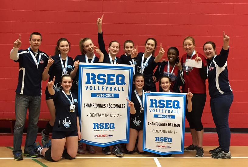 Trois équipes des Libellules aux championnats provinciaux