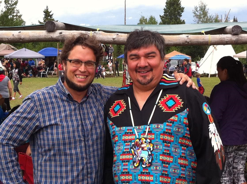 Gabriel Ste-Marie participe au Pow-Wow à Manawan