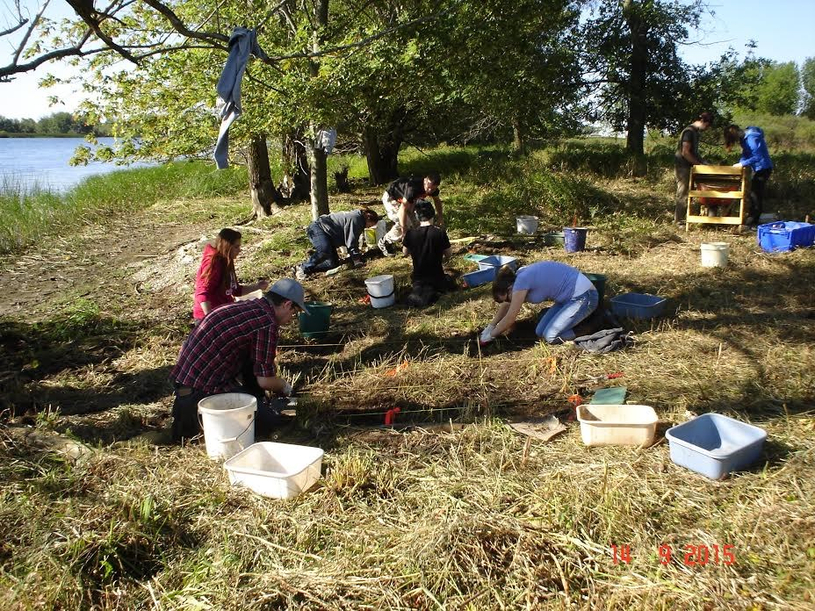 Activité de stage en archéologie à l’île aux Noix    