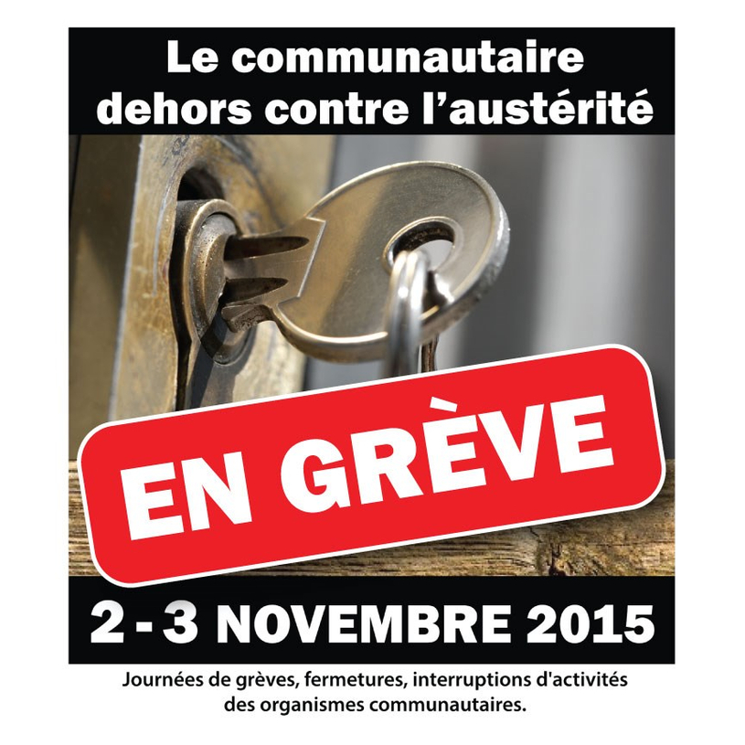 L’ACEF Lanaudière fermera ses portes contre l’austérité les 2 et 3 novembre