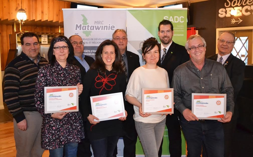 Dévoilement des lauréats locaux du Défi OSEntreprendre pour la MRC Matawinie