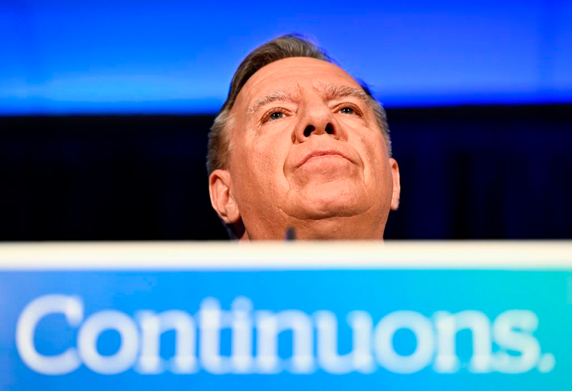 Jour 12 de la campagne électorale: Legault hanté par ses propos sur l'immigration