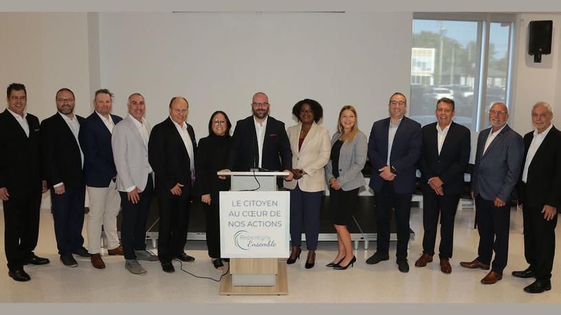 Le parti Repentigny Ensemble présente son équipe pour les élections 