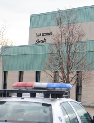 Agression armée à l'école secondaire l'Escale de Louiseville