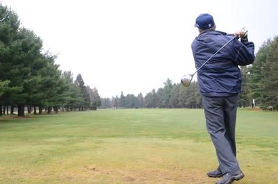 Du golf jusqu'à ce qu'il neige