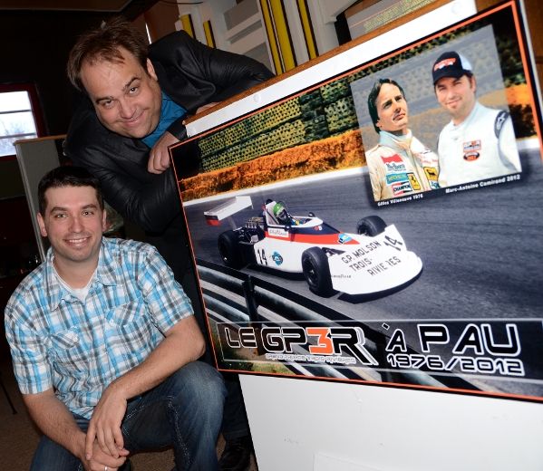 Camirand en Europe en l’honneur de Gilles Villeneuve