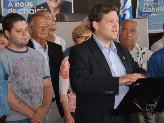 Patrick Lahaie - Parti québécois