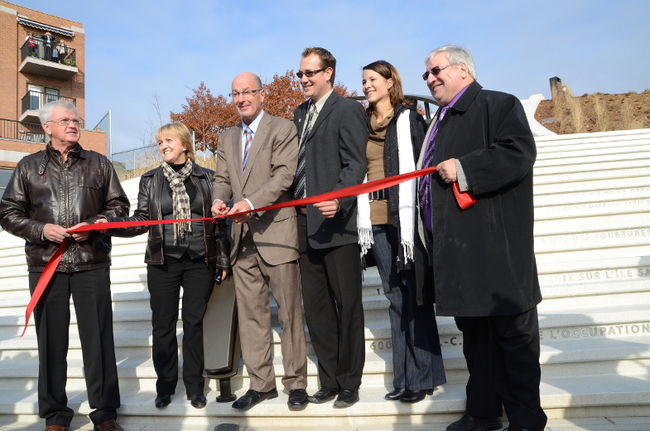 L’escalier monumental inauguré