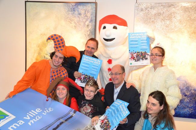 Lancement des carnavals de districts