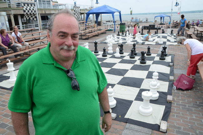 Les échecs géants envahissent le Parc portuaire