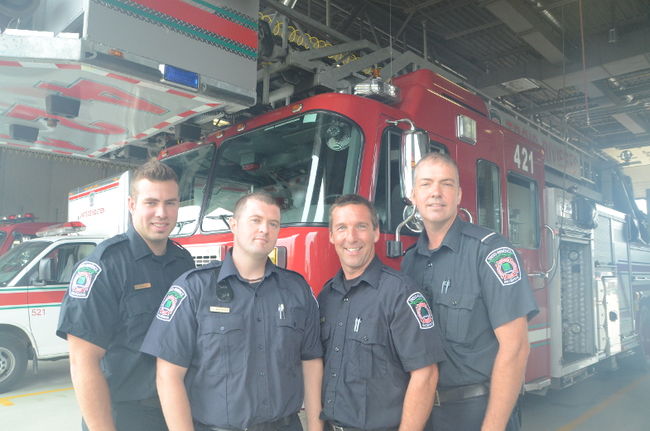 Les pompiers trifluviens au cœur du désastre