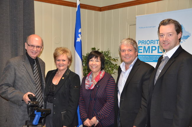 1,8 M$ pour cinq entreprises de la Mauricie
