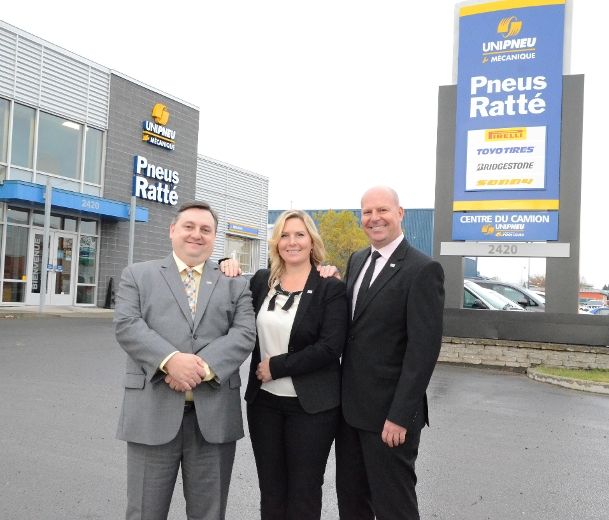 Pneus Ratté s’installe à Trois-Rivières