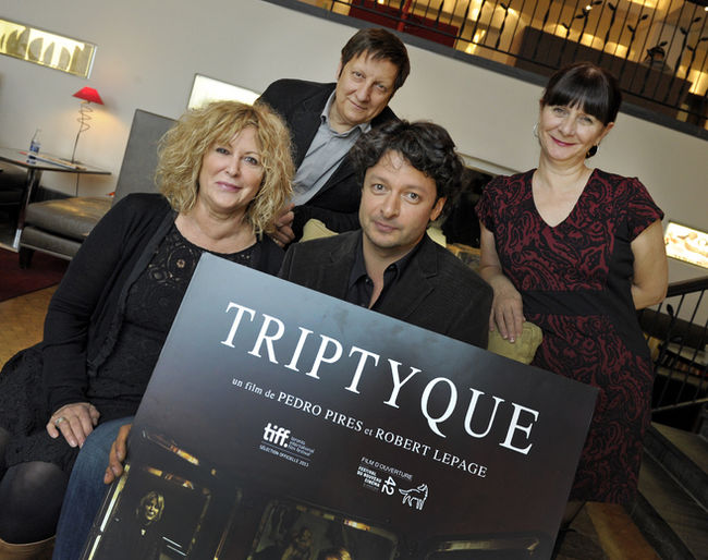 Triptyque, poignant et profond