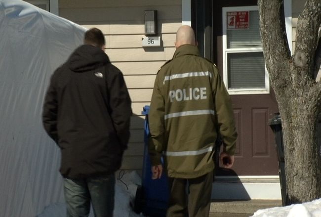 Perquisition dans une résidence de Bécancour