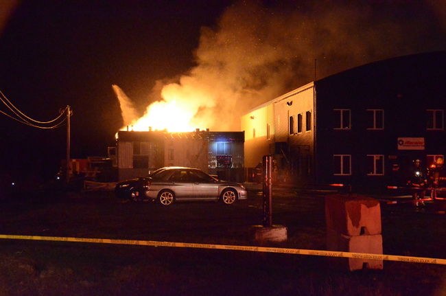 Incendie chez Industries Fournier