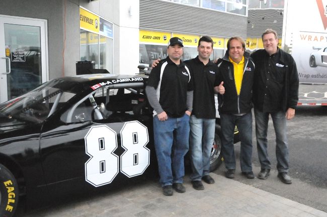 Deux courses en NASCAR CT pour Camirand
