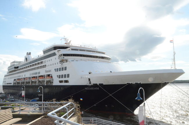 Le MS Maasdam fait escale à Trois-Rivières