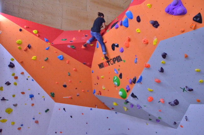 Le Centre d’escalade intérieur maintenant ouvert