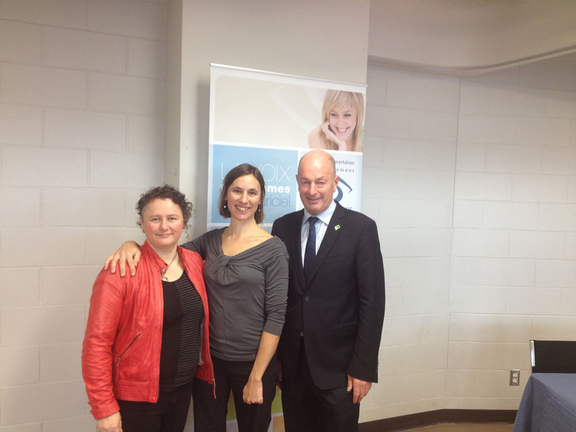 Marche mondiale des femmes à Trois-Rivières en 2015!