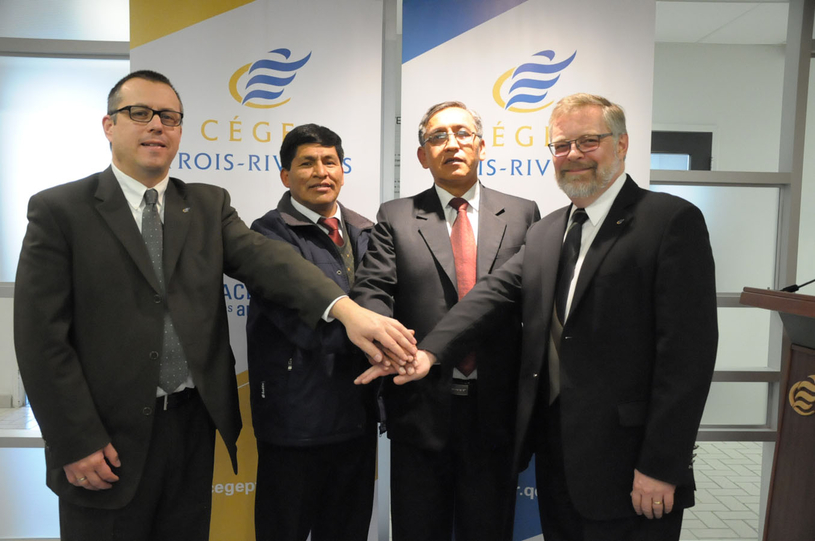 Le Cégep de Trois-Rivières  exporte  son savoir-faire en Bolivie et au Pérou
