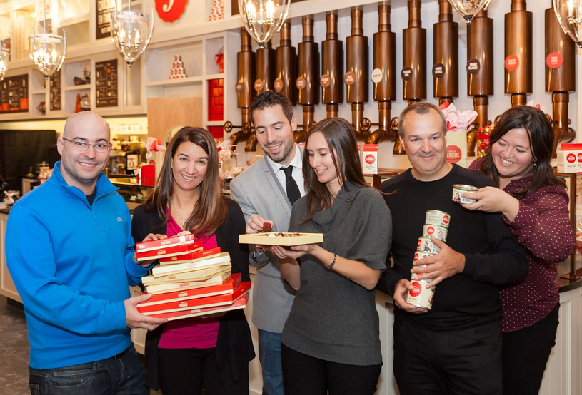 Chocolats Favoris et Groupe Serré signent une entente historique