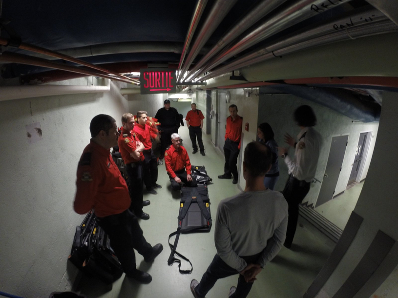 Le SIUCQ et le CSSS Drummond tiennent une formation et un exercice pratique d’évacuation