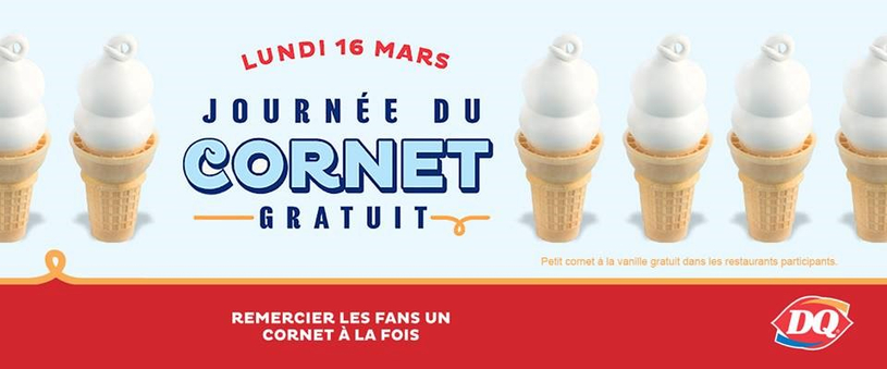 Un cornet gratuit pour lancer la saison