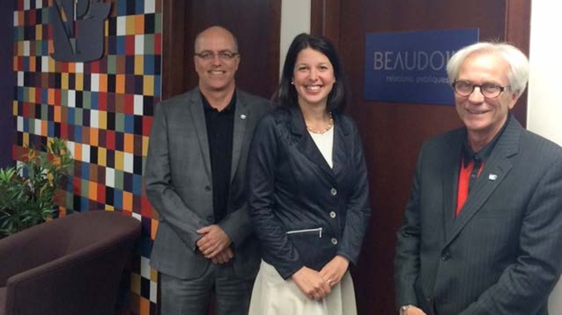 Beaudoin relations publiques et NP2 Intelligence médias