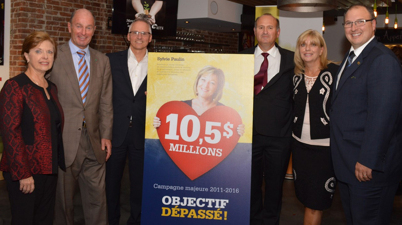 La campagne « C'est bon pour la santé » amasse 10,5 M$ pour la Fondation régionale pour la santé de Trois-Rivières