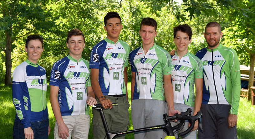 Quatre jeunes athlètes cyclistes représenteront la Mauricie au Tour de la relève internationale de Rimouski 2017