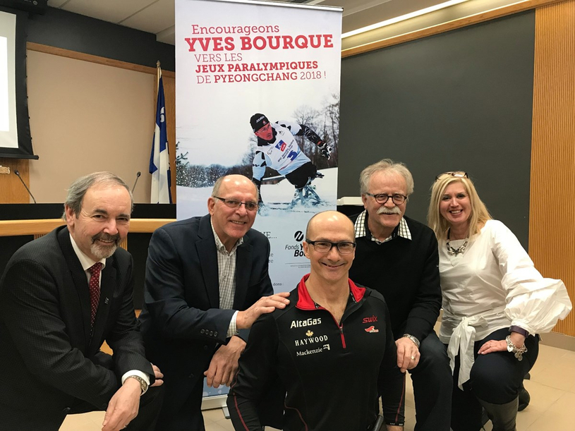 Yves Bourque sera de l’équipe paralympique 2018 ! 
