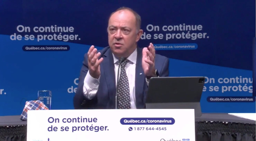 Québec établit un système d'alertes régionales à 4 paliers