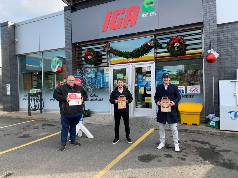 L’entreprise shawiniganaise Konex s’implique dans la distribution des paniers de Noël 