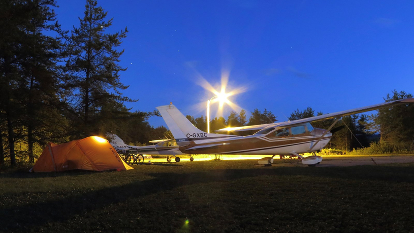 Implantation d'instruments GPS à l’aéroport de La Tuque