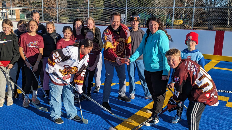 Une nouvelle surface multisport au parc Alphonse-Trépanier à Shawinigan