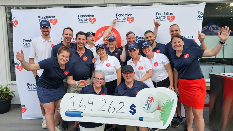 Tournoi de golf de la Fondation Santé Trois-Rivières: 164 262 $ amassés