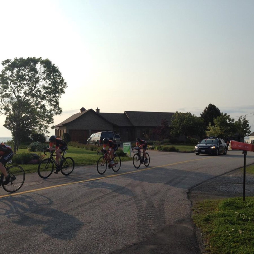 Première étape du Tour de la relève internationale de Rimouski