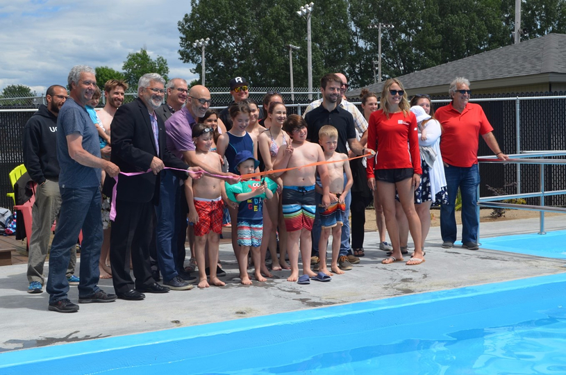 Inauguration des nouvelles installations de la piscine Nazareth