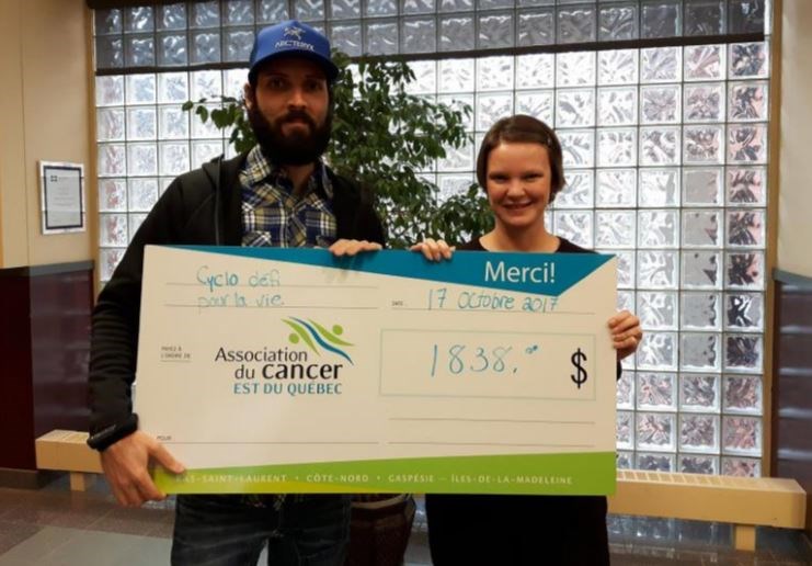 Le Cyclo Défi pour la VIE : solidaire du mieux-être des personnes touchées par le cancer!