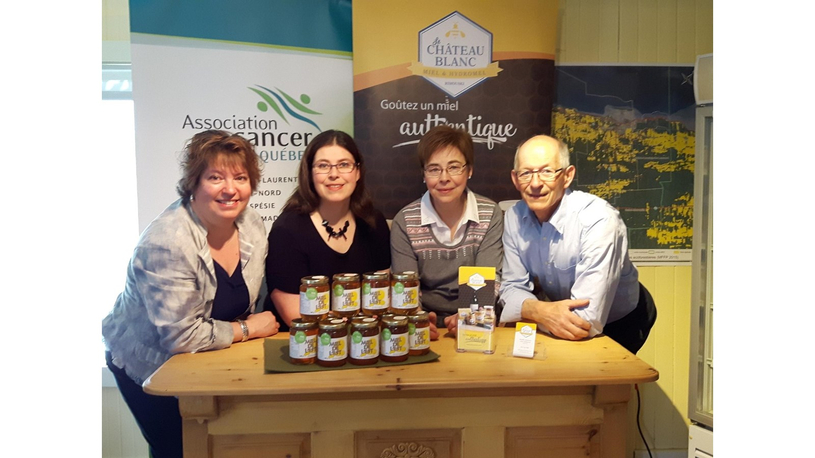 Le Château Blanc soutient fièrement l’Association du cancer de l’Est du Québec