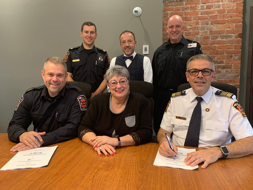 La convention collective des pompiers renouvellée à Rivière-du-Loup