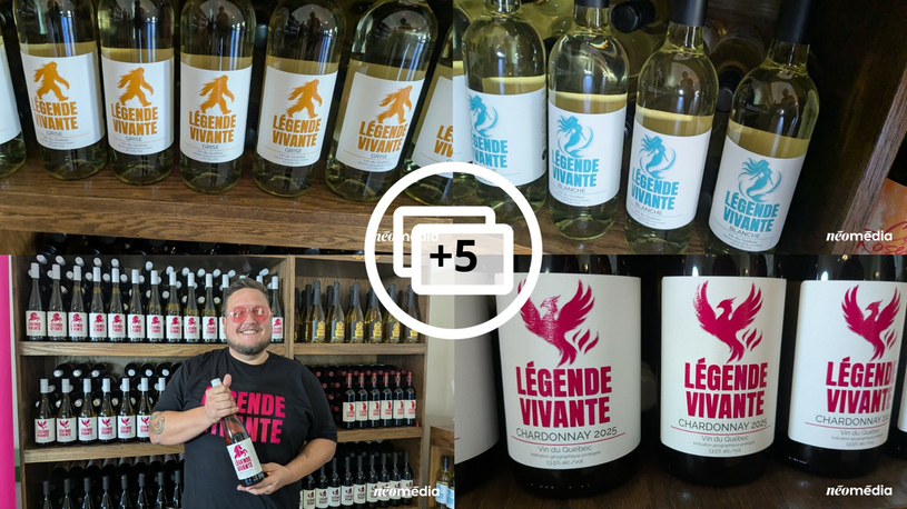 Le Vignoble Côte de Vaudreuil lance sa nouvelle marque Légendes vivantes 