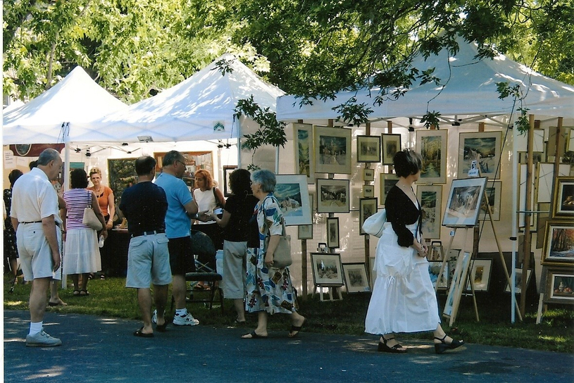 6e prestation du Symposium l’Art en fête, à la fin juillet